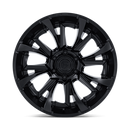 22x10 Fuel Off-Road FC895 Tantrum Matte Black 8x170 ET-18 CB125.1 Wheel Rim