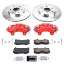 PowerStop Z23 Daily Driver Carbon-Fiber Ceramic Pads Drilled & Slotted Rotor & C