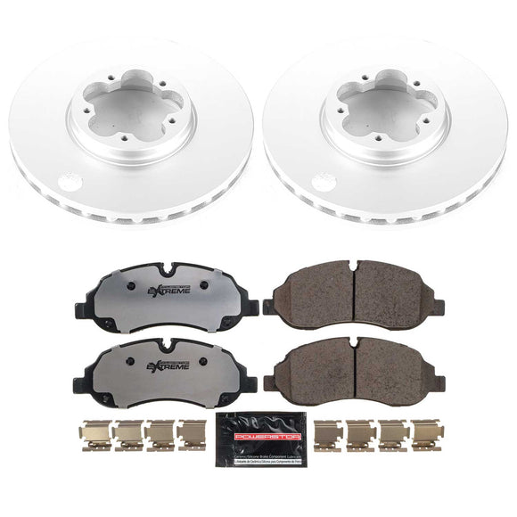 Z36 Truck & Tow Premium Carbon-Fiber Ceramic Brake Pad and Fully Coated Rotor Ki