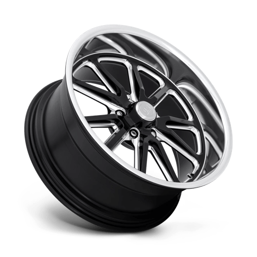 18X7 US Mag U117 Rambler Gloss Black Milled 5x114.3 ET1 Wheel Rim