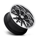 18X7 US Mag U117 Rambler Gloss Black Milled 5x114.3 ET1 Wheel Rim