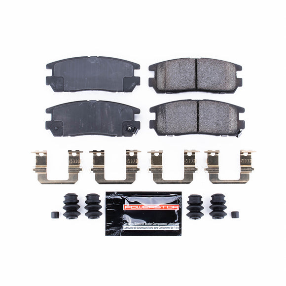 PowerStop Z23 Evolution Sport Carbon-Fiber Brake Pads With Hardware