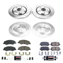 PowerStop Z23 Daily Driver Carbon-Fiber Ceramic Brake Pad and Drilled & Slotted
