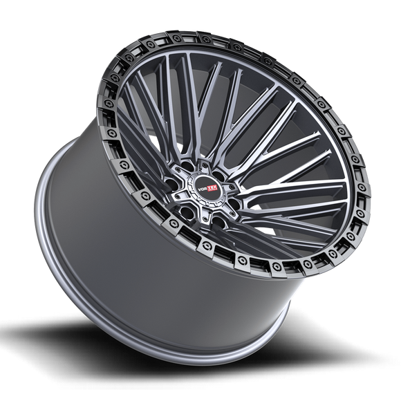 20x12 Vortek VRT-608 Apollo Matte Titanium 5x127 ET-44 CB78.1 Wheel