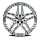 20x10.5 Select Precision Alloys SHADOW Gloss Silver Brushed 5x112 ET38 CB66.53