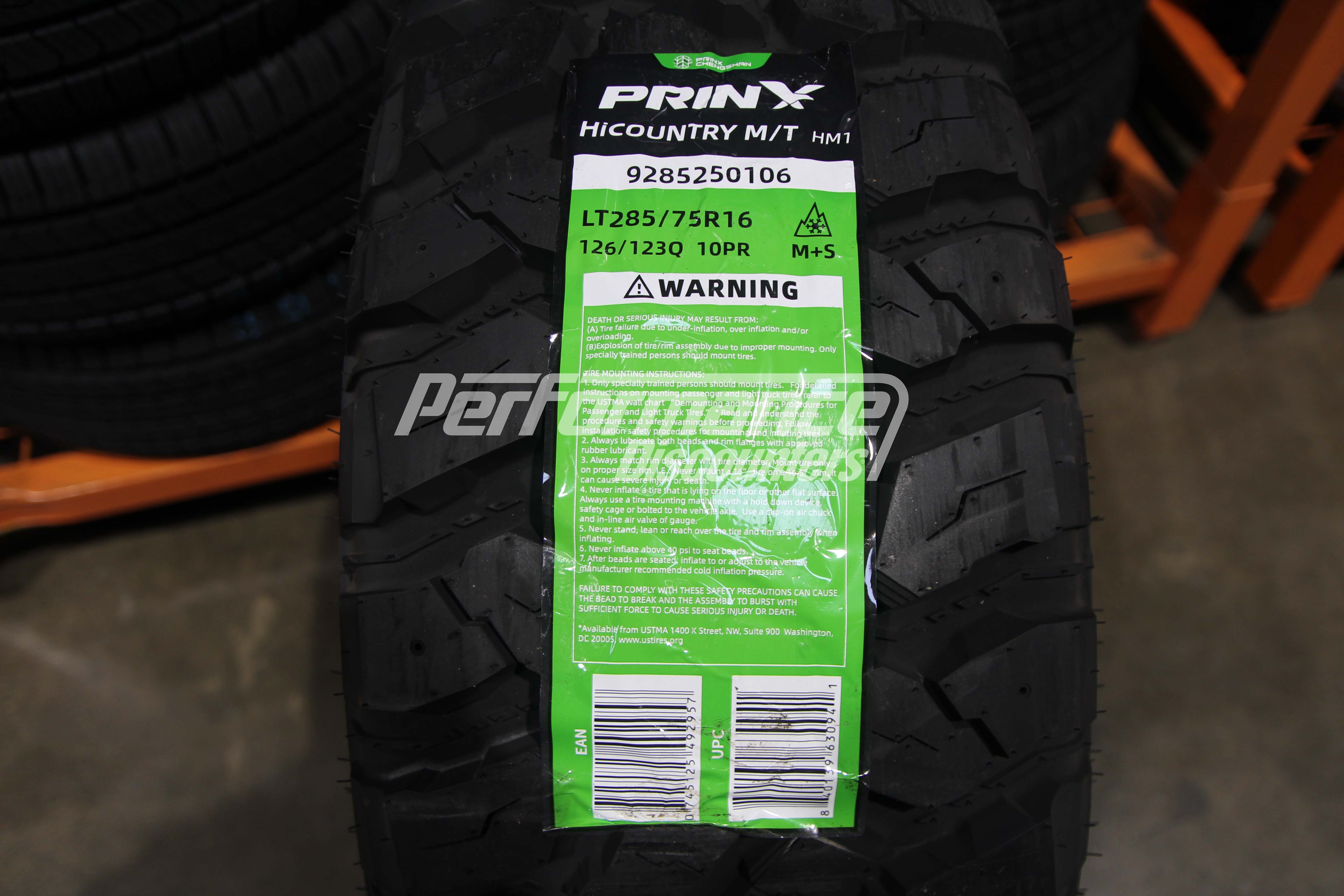 Prinx HI COUNTRY HM1  Mud Tire(s) LT285/75R16 126Q LRE BSW 2857516