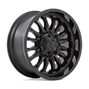 20x10 Fuel Off-Road D796 Arc Matte Black Gloss Black Lip 8x165.1 ET-18 Wheel