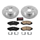 PowerStop Z23 Daily Driver Carbon-Fiber Ceramic Brake Pad and Drilled & Slotted