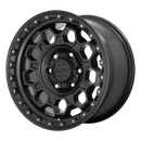 17X8 KMC KM545 TREK Satin Black 6X139.7 ET20 wheel/rim