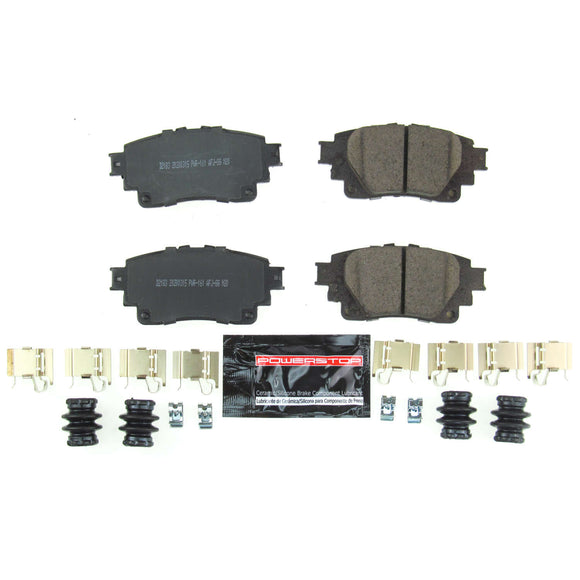 PowerStop Z23 Evolution Sport Carbon-Fiber Brake Pads With Hardware