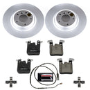 PowerStop Genuine Geomet Coated Rotor and Carbon-Fiber Ceramic Brake Pad Kit