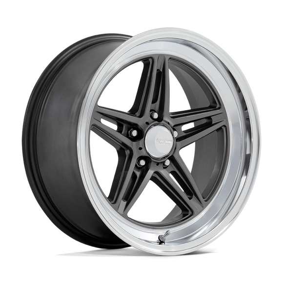 20X10 American Racing Vintage VN514 Groove Anthracite 5x127 ET-20 Wheel Rim