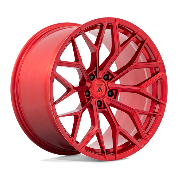 20X8.5 Asanti Black ABL-39 MOGUL Candy Red 5X120 ET20 wheel/rim