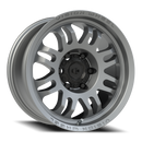 17x8.5 Vision 409 Inferno Satin Grey 6x139.7 6x5.5 ET0 Wheel Rim