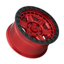 20x9.5 Black Rhino Reno Candy Red Black Lip Edge Black Bolts 6x139.7 ET12 Wheel