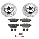 PowerStop OE Stock Replacement Low-Dust Ceramic Brake Pad and Rotor Kit