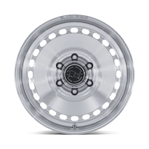 17x8.5 Black Rhino BR036 Basin Gloss Silver 6x139.7 ET25 Wheel