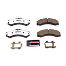PowerStop Z36 Truck And Tow Carbon-Fiber Ceramic Brake Pads With Hardware