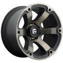 18x9 Fuel Off-Road D564 Beast Matte Black Double Dark Tint 6x139.7 ET19 Wheel