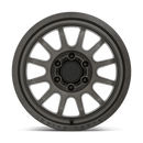 17X9.5 Black Rhino RAPID Matte Brushed Gunmetal 5X127 ET-18 wheel/rim