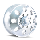 17X6.5 Ion Alloy 167 Polished Wheel/Rim 8x210 ET125.3 167-7679FP