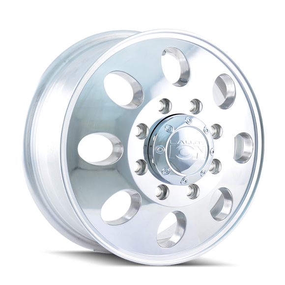 17X6.5 Ion Alloy 167 Polished Wheel/Rim 8x210 ET125.3 167-7679FP