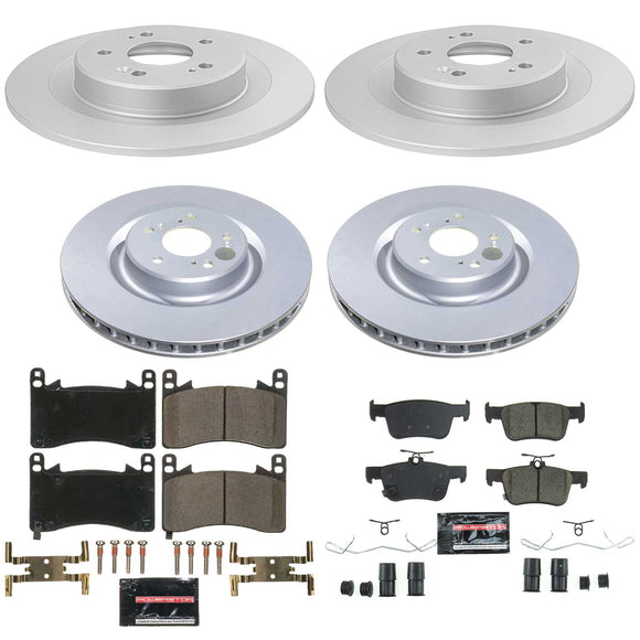 Z23 Daily Driver Premium Carbon-Fiber Ceramic Brake Pad and Fully Coated Rotor K