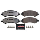 PowerStop Z36 Truck And Tow Carbon-Fiber Ceramic Brake Pads With Hardware