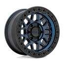 17X8.5 KMC KM549 GRS Blue 5X127 5X5 ET0 Wheel Rim-2