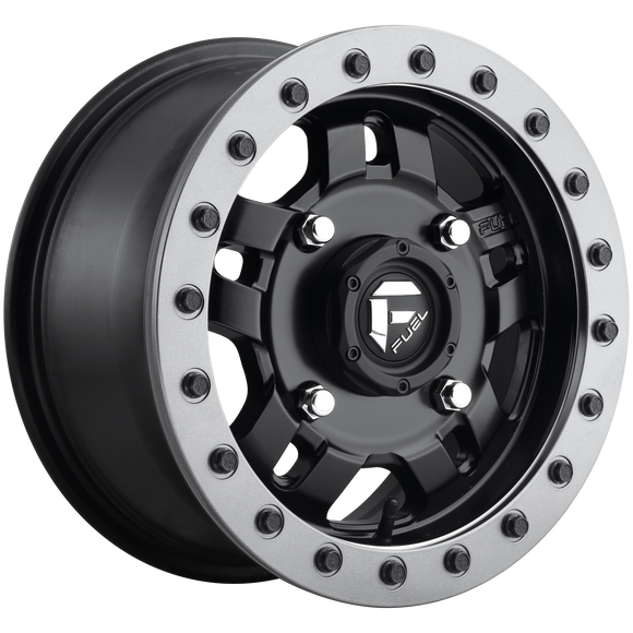 14X7 Fuel UTV D917 Anza Beadlock Matte Black 4X137 ET38 wheel/rim