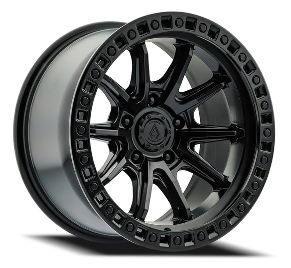 20x9 Arena Wheel Mission Satin Black Wheel 5x127 ET0 CB71.5