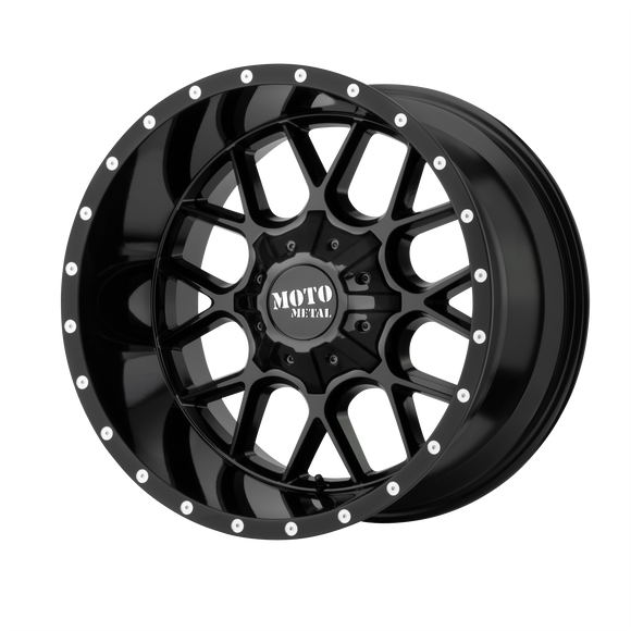 20X10 Moto Metal MO986 SIEGE Gloss Black 5X127/5X139.7 ET-18 wheel/rim