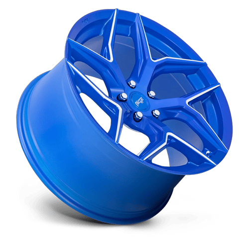 20X10.5 Niche M268 TORSIONI Anodized Blue Milled 5X114.3 ET40 wheel/rim