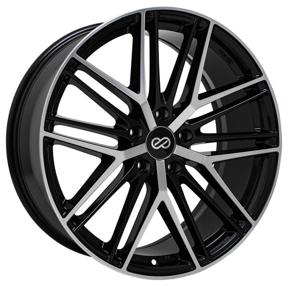 20X8.5 Enkei Phantom Black Mach Wheel/Rim 5x114.3 5-114.3 518-285-6540BKM