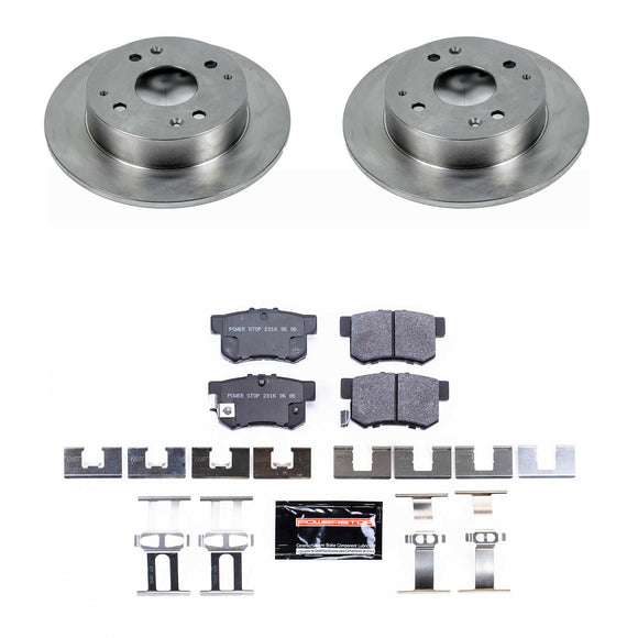 PowerStop Track Day Spec High-Performance Brake Pad and Rotor Kit