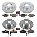 PowerStop Z23 Daily Driver Carbon-Fiber Ceramic Brake Pad and Drilled & Slotted