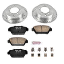 PowerStop Z23 Daily Driver Carbon-Fiber Ceramic Brake Pad and Drilled & Slotted