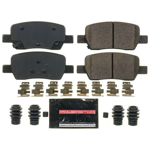 PowerStop Z23 Evolution Sport Carbon-Fiber Brake Pads With Hardware
