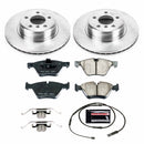 PowerStop OE Stock Replacement Low-Dust Ceramic Brake Pad and Rotor Kit