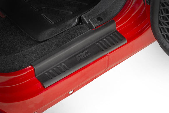 Rough Country Entry Guards Front and Rear For Jeep Wrangler JK 2WD 4WD 07-18