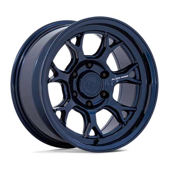 17x8.5 Black Rhino BR017 Etosha Gloss Midnight Blue 6x139.7 ET12 Wheel