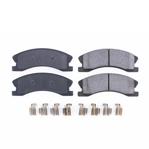 PowerStop Z17 Evolution Ceramic Brake Pads With Hardware