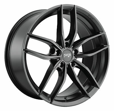 20x9 Niche Vosso Matte Black Wheel/Rim 5x112 5-112 20-9