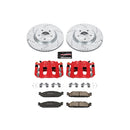 PowerStop Z23 Daily Driver Carbon-Fiber Ceramic Pads Drilled & Slotted Rotor & C