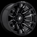 18X9 Fuel D673 Blitz Gloss Black Milled 6X139.7 ET1 wheel/rim-2