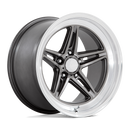 18X10 American Racing Vintage VN514 Groove Gray 5X127 5X5 ET0 Wheel Rim-1