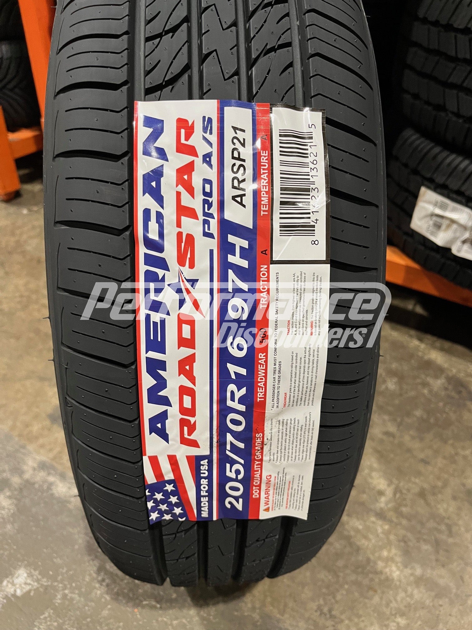 American Roadstar Pro A/S Tire(s) 205/70R16 97H SL BSW 205 70 16 2057016