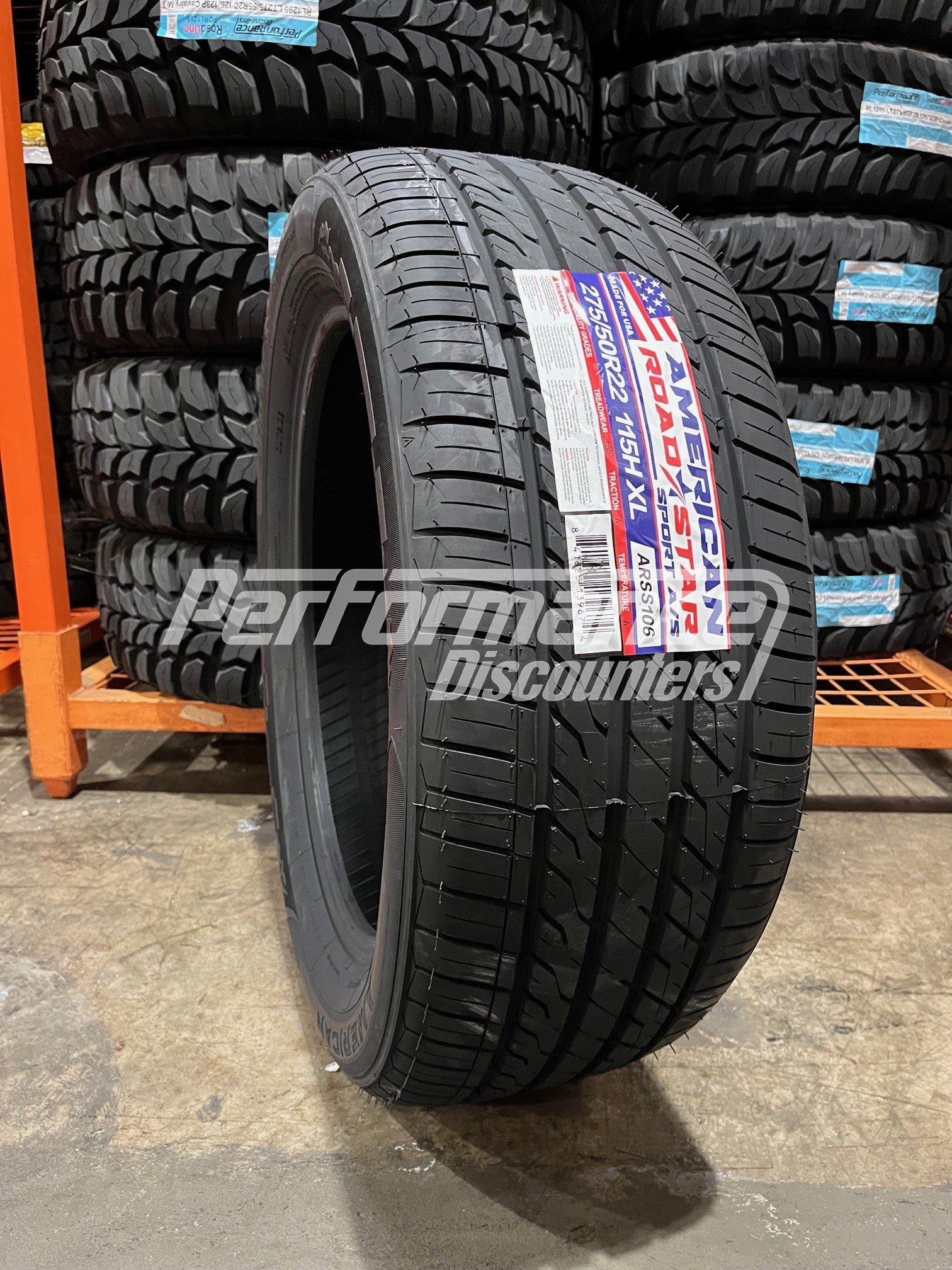 American Roadstar Sport AS Tire(s) 275/50R22 115H XL BSW 275 50 22 2755022