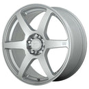 17X7 Motegi MR143 CS6 Hyper Silver 4X100/4X114.3 ET40 wheel/rim-4
