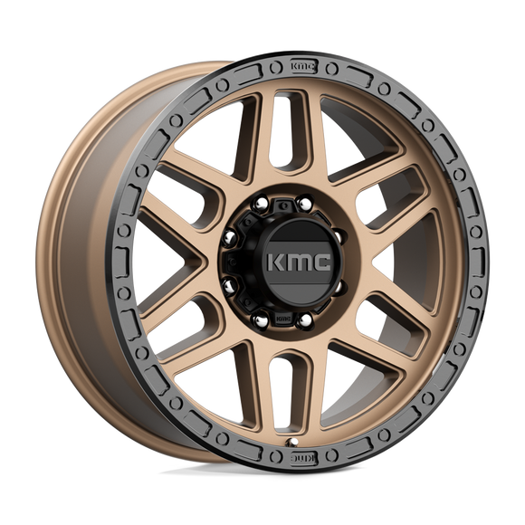 17X9 KMC KM544 MESA Matte Bronze With Black Lip 8X165.1 ET18 wheel/rim